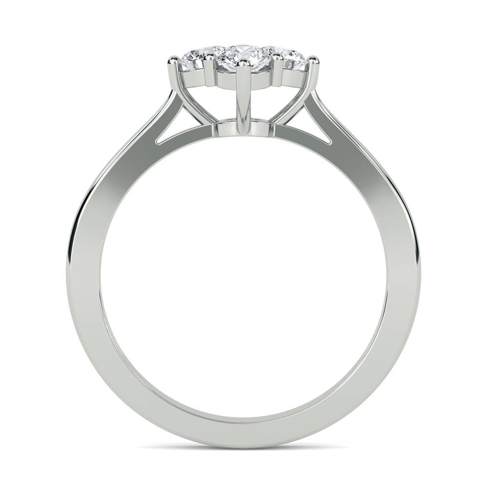 DHDOMR42015 4 Stone Round Diamond Ring W