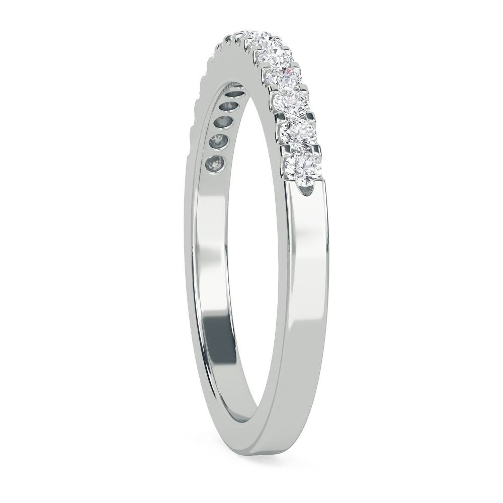 2mm Elegant Round Diamond Eternity Ring W