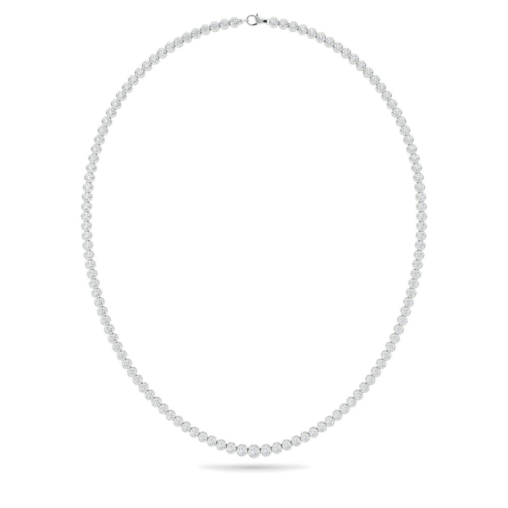 4.00ct VS/FG Rubover Tennis Necklace W