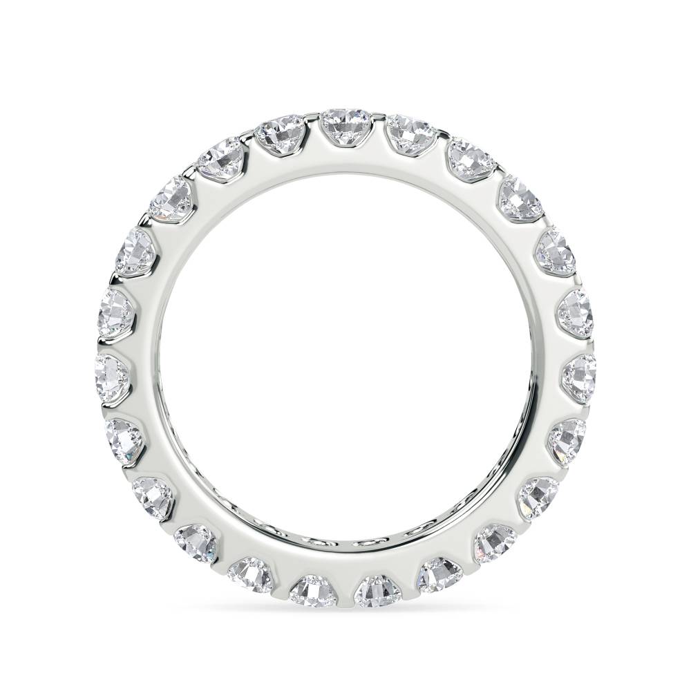 2.00ct Elegant Round Diamond Full Eternity Ring W