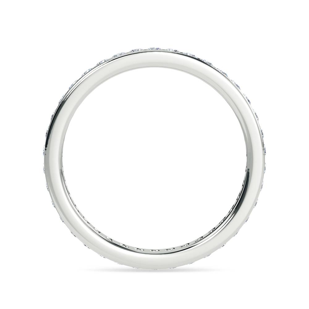 2.5mm Elegant Round Diamond Full Eternity Ring W