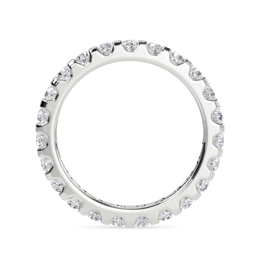 2.5mm Elegant Round Diamond Full Eternity Ring W