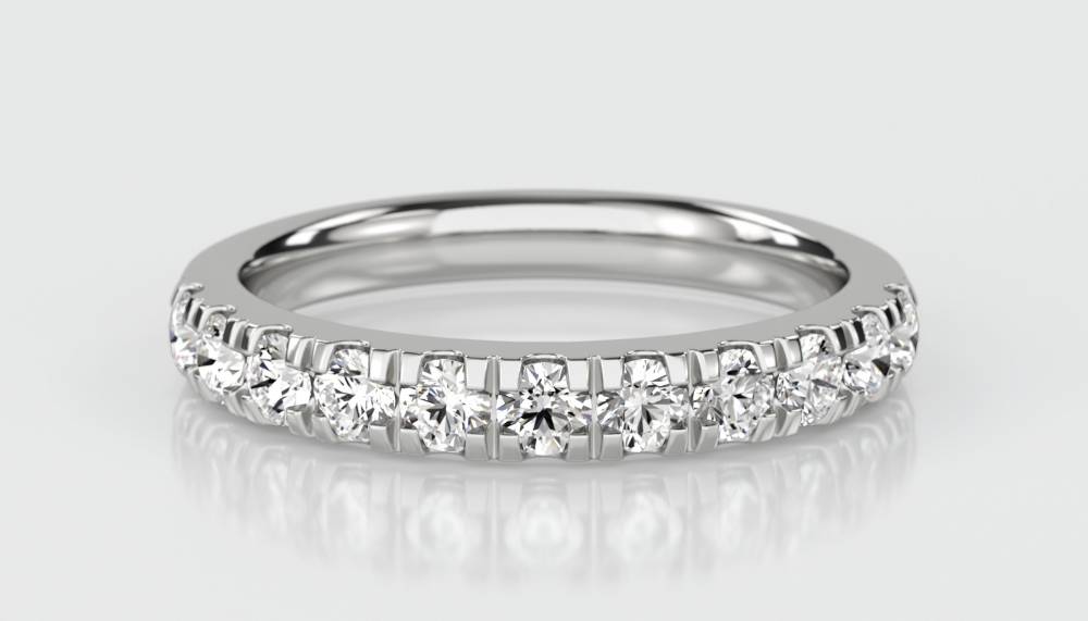 Unique Round Diamond Eternity Ring W