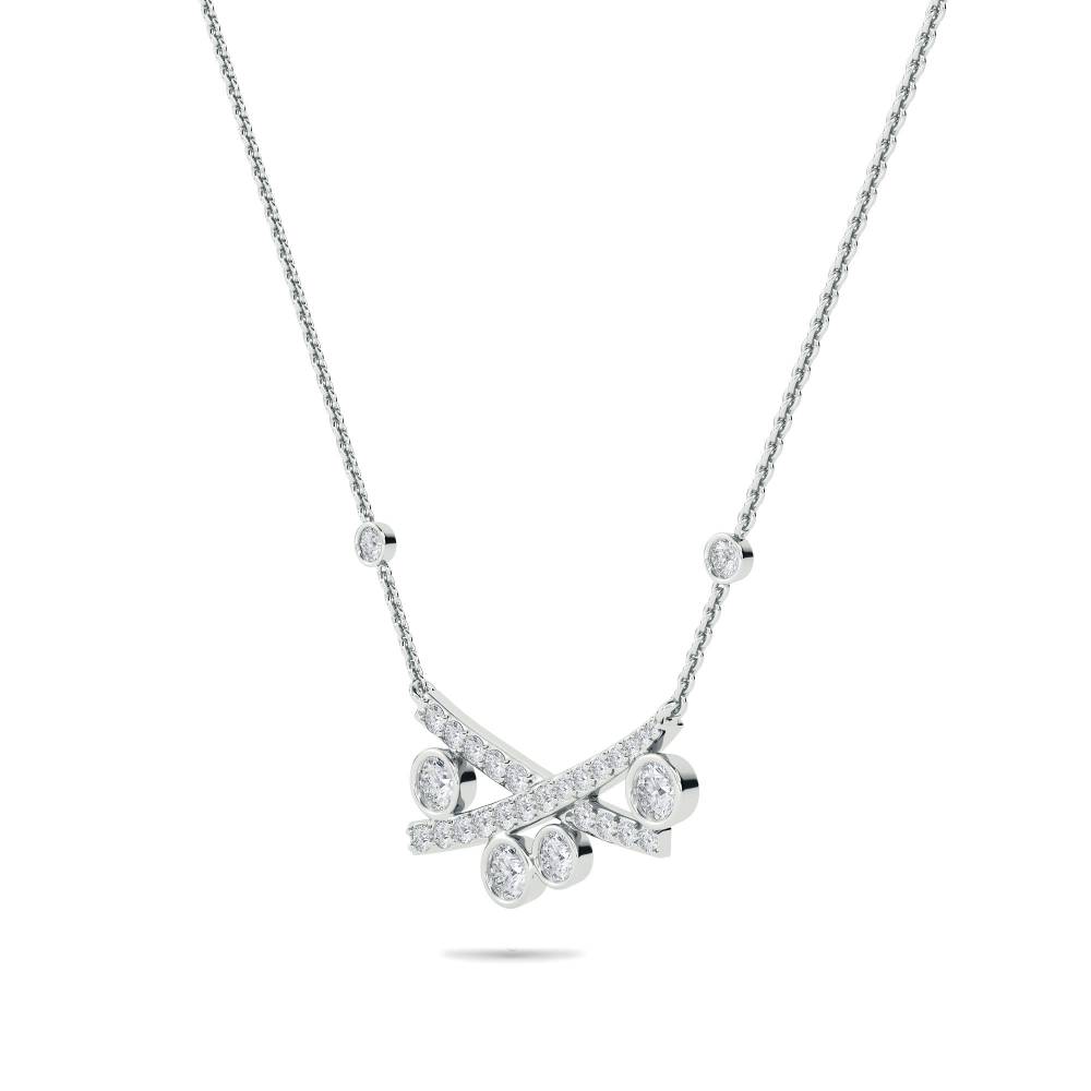 0.85ct Kiss Necklace W