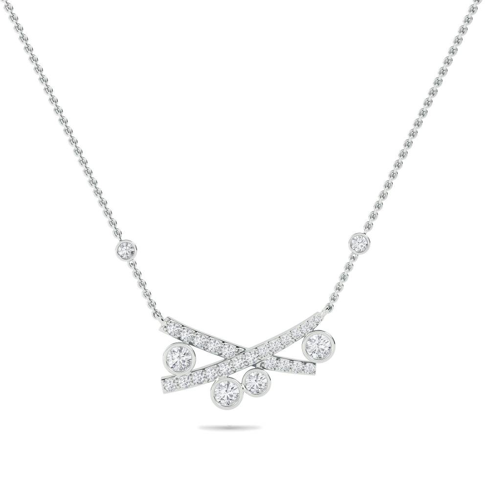 0.85ct Kiss Necklace W