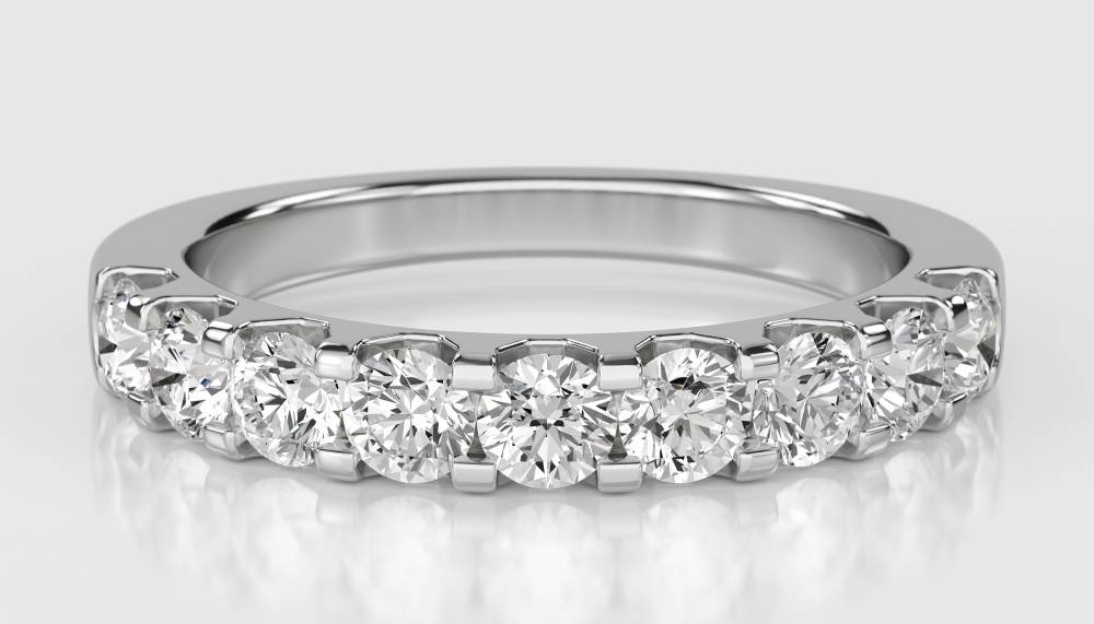 3mm Traditional Round Diamond Eternity Ring W