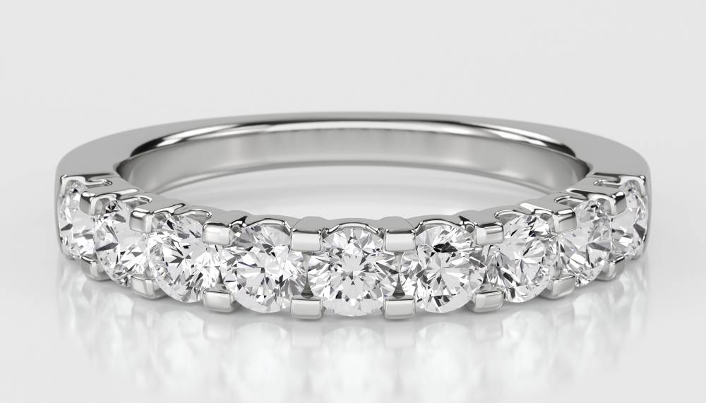 3mm Elegant Round Diamond Eternity Ring W