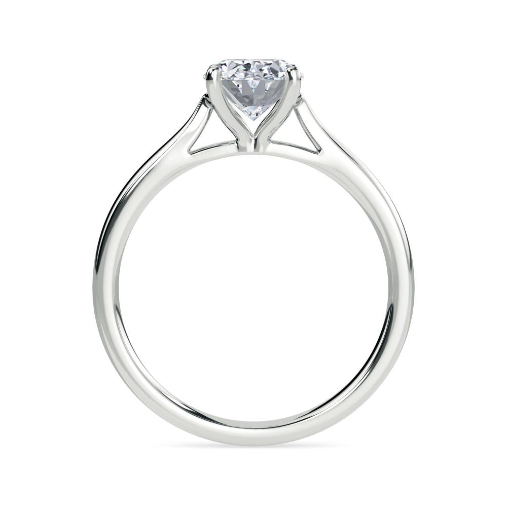 0.25ct Oval Diamond Engagement Ring W