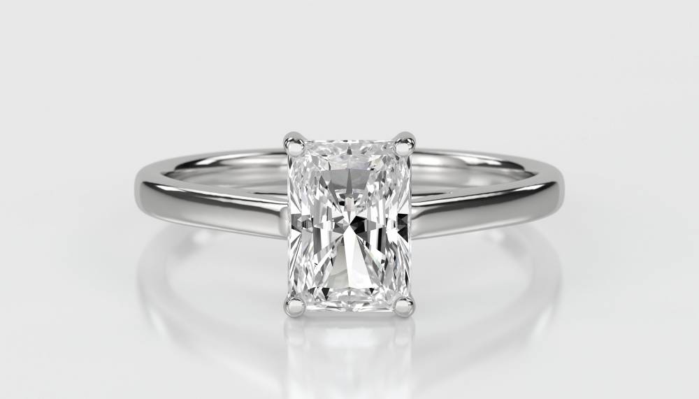 Radiant Diamond Engagement Ring W