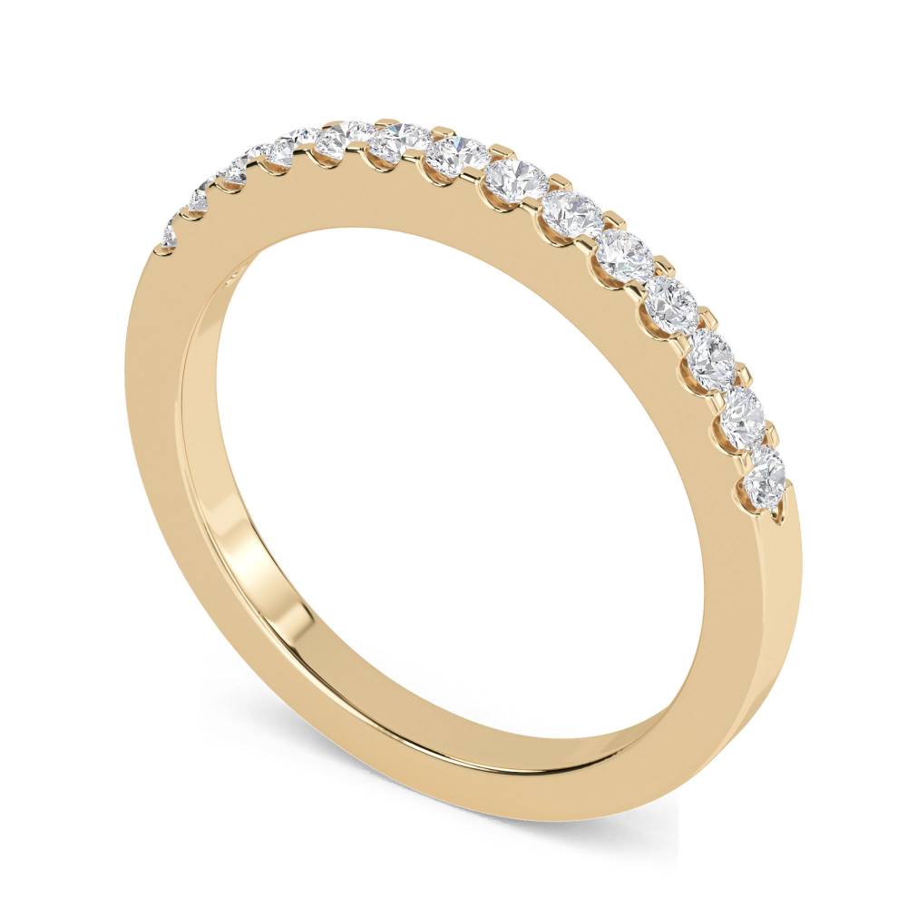 2mm Elegant Round Diamond Eternity Ring Y