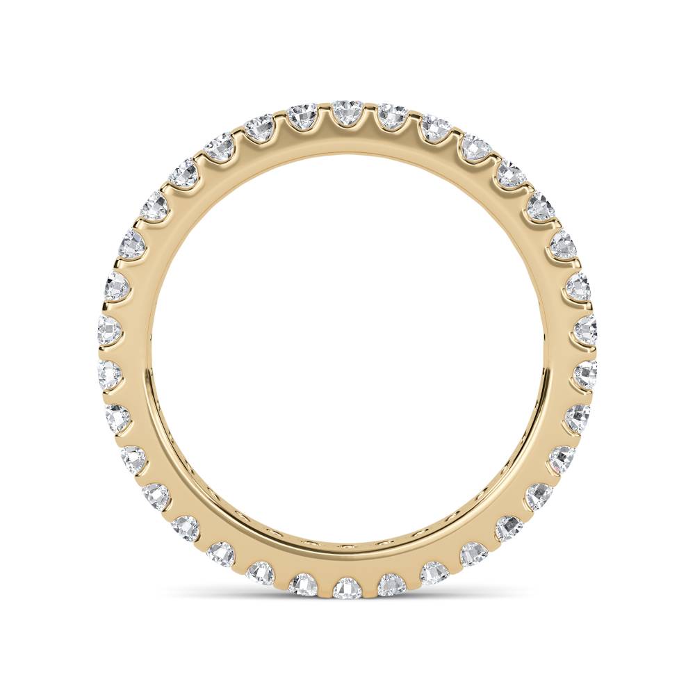 2.5mm Elegant Round Diamond Full Eternity Ring Y