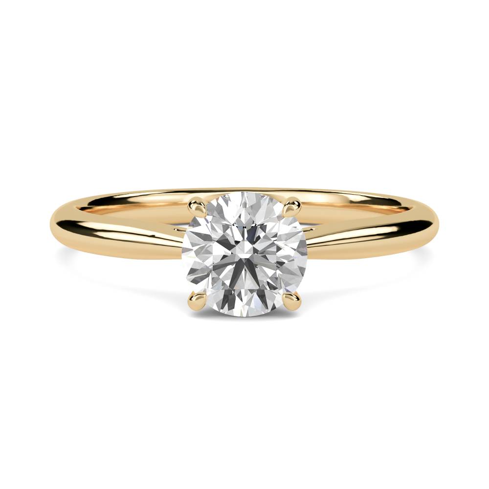 Round Diamond Engagement Ring Y