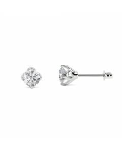 0.10 SI/G-H Round Diamond Stud Earrings