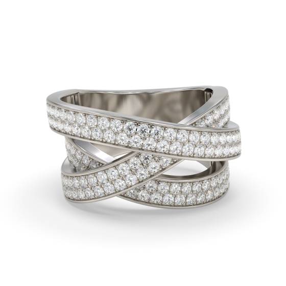 Round Diamond Dress Ring