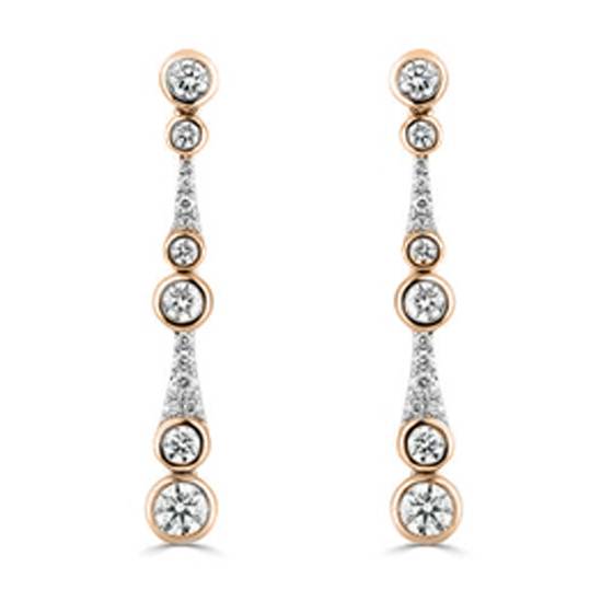 Large Icicle Drop Earrings