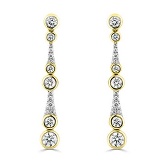 Large Icicle Drop Earrings
