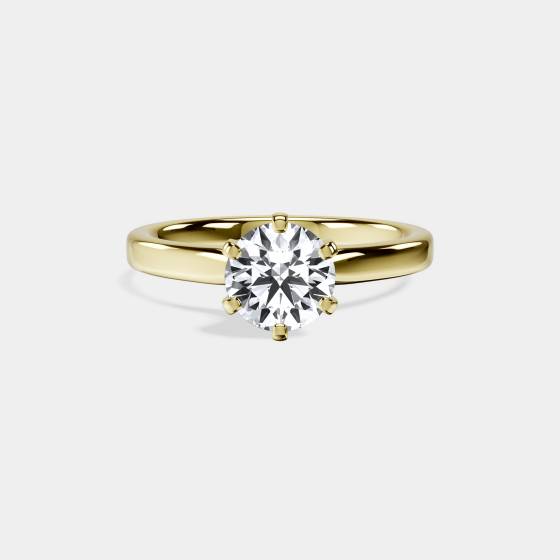 Round Diamond Engagement Ring