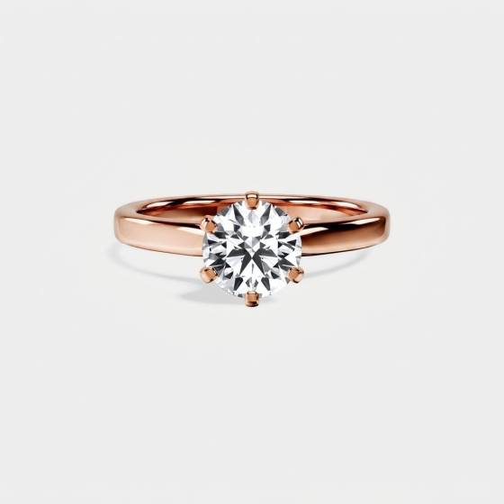 Round Diamond Engagement Ring