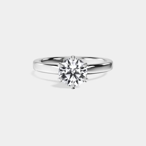 Round Diamond Engagement Ring