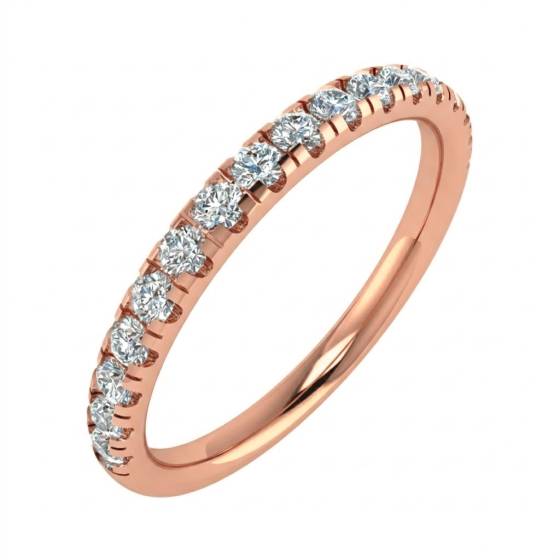 Round Diamond Full Eternity Ring