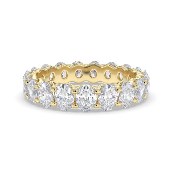 Oval Diamond Full Eternity Ring