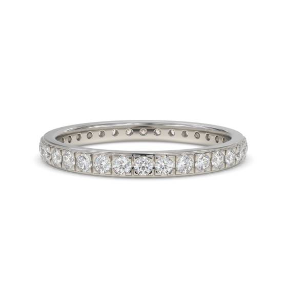 Round Diamond Full Eternity Ring