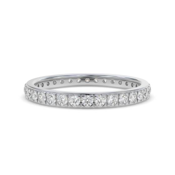 Round Diamond Full Eternity Ring