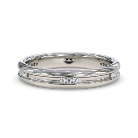 Round Diamond Designer Wedding Ring