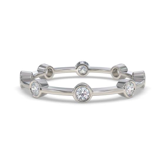 Round Diamond Designer Wedding Ring