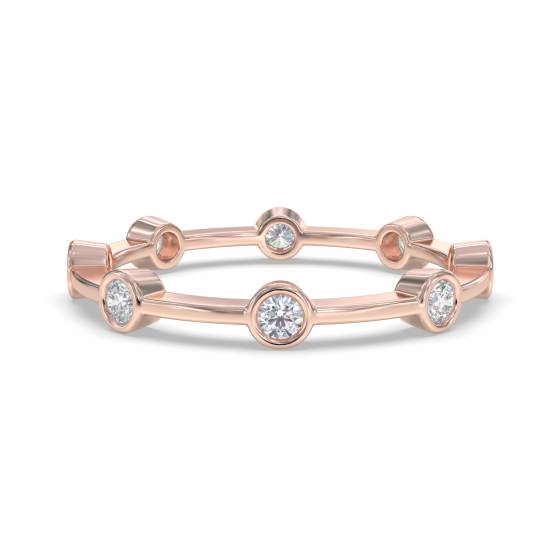 Round Diamond Designer Wedding Ring