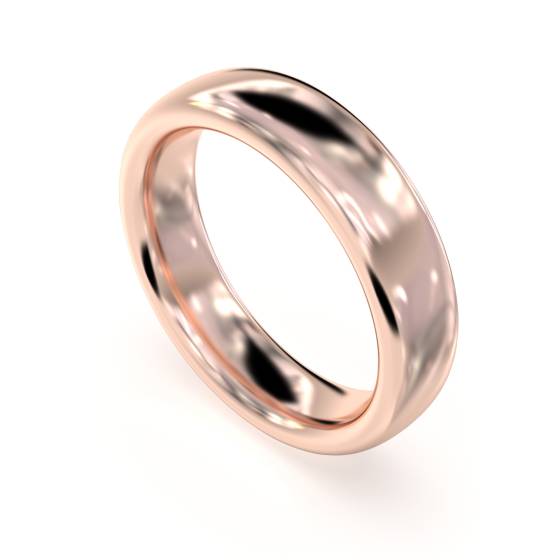 5mm Ultra Lightweight Traditional Court Wedding Ring