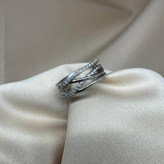 0.35ct VS/F-G Round Cut Natural Diamond Dress Ring