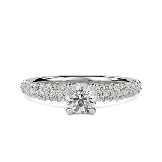 Classic Vintage Round Diamond Ring
