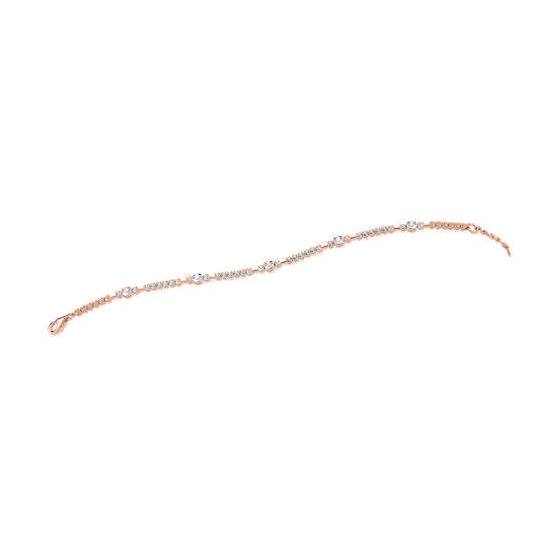 1.10ct Rosabella Diamond Trilogy Line Bracelet