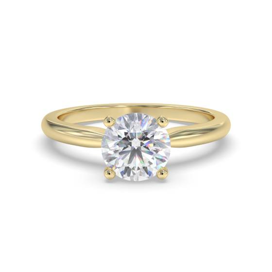 0.25ct Round Diamond Engagement Ring