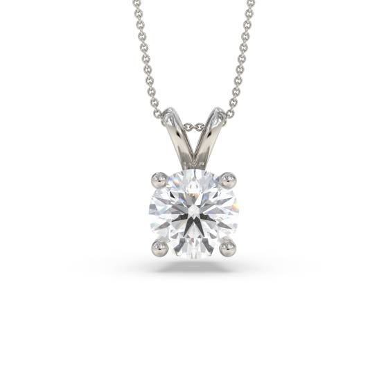 0.10ct Traditional Round Diamond Pendant