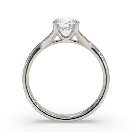 1.21ct I1/G Round Natural Diamond Solitaire Ring