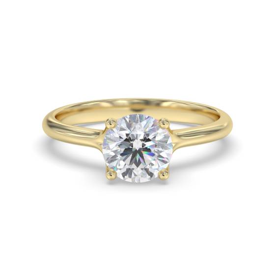 Round Diamond Engagement Ring