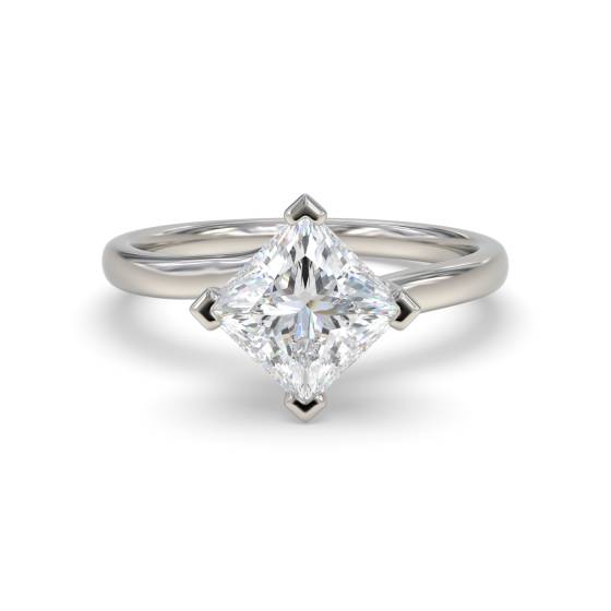 Princess Diamond Engagement Ring
