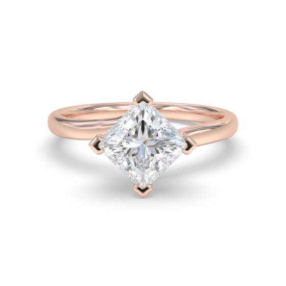 Princess Diamond Engagement Ring