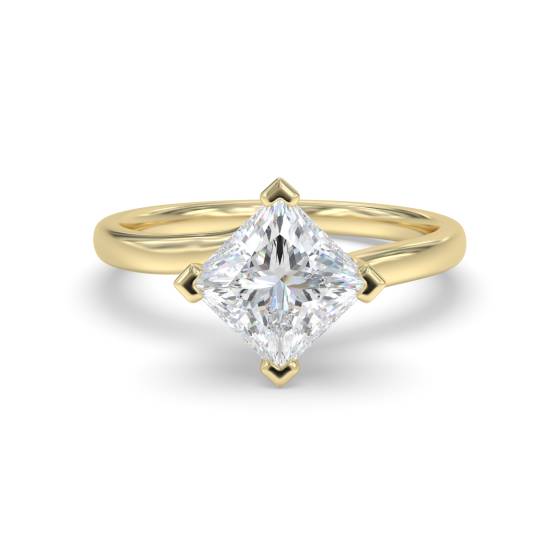 Princess Diamond Engagement Ring