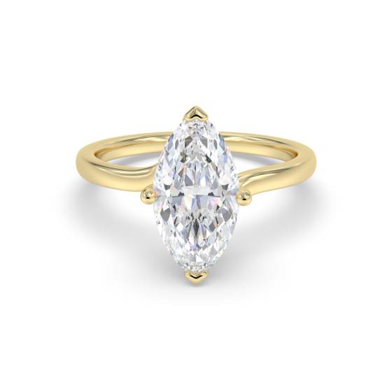 Marquise Diamond Engagement Ring