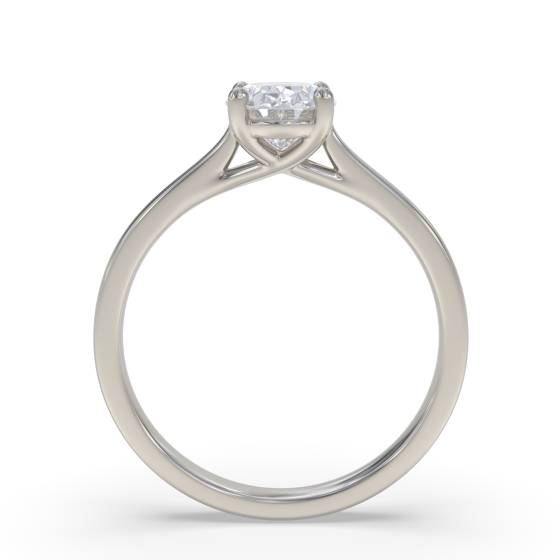 Oval Diamond Engagement Ring