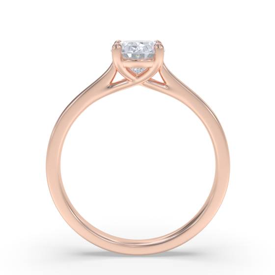 Oval Diamond Engagement Ring