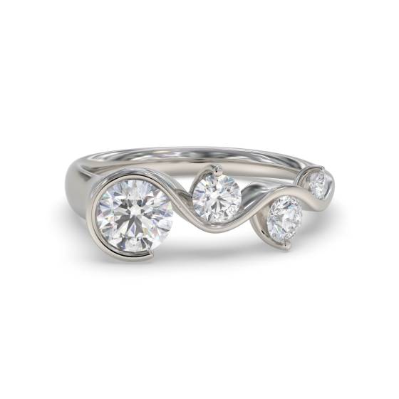 0.80ct Round Diamond Dress Ring