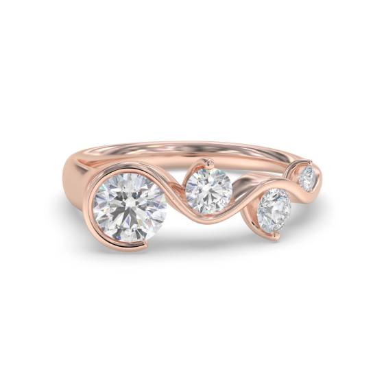 0.80ct Round Diamond Dress Ring