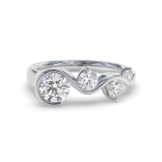 0.80ct Round Diamond Dress Ring