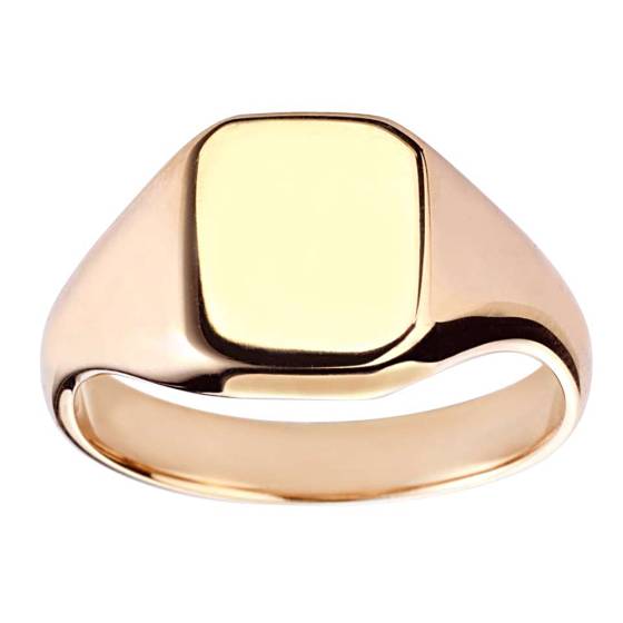Cushion Signet Ring