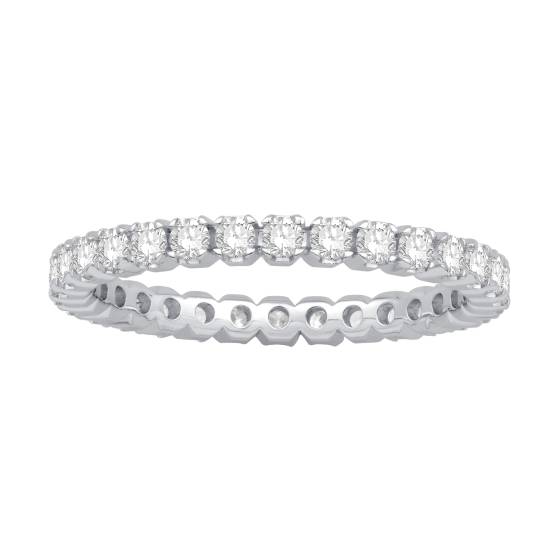 Round Diamond Full Eternity Ring