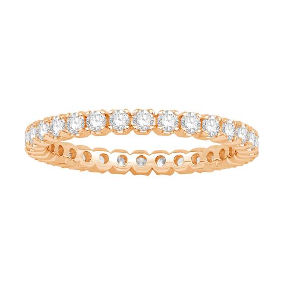 Round Diamond Full Eternity Ring
